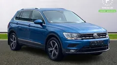 Blue Used 2018 VW Tiguan SE SUV | £15,799 (Good price)