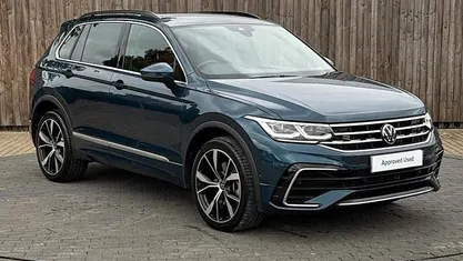 Blue Used 2023 VW Tiguan R-line SUV | £29,599 (Fair price)