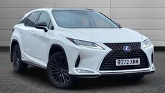 Sonic white Used 2022 Lexus RX450h SUV | £33,995 (Fair price)