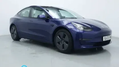 Used Tesla Model 3 Long Range AWD 366 kW (498 HP) 2023 Blue Sedan