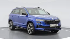 Race blue metallic New 2025 Skoda Karoq SportLine SUV | £29,999 (Fair price)
