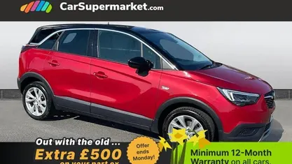 Used Vauxhall Crossland X Business Edition 131 HP (96 kW) 2020 Red SUV