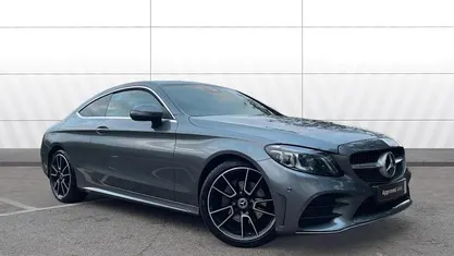 Grey Used 2020 Mercedes C220 AMG Line Premium Coupe | £19,531 (Fair price)