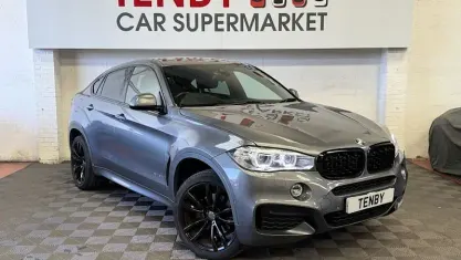 Used BMW X6 M Sport 258 HP (189 kW) 2018 Grey SUV