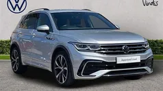 Silver Used 2021 VW Tiguan R-line SUV | £26,223 (Fair price)