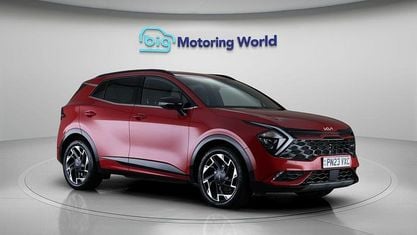 Used Kia Sportage GT-Line 150 HP (110 kW) 2023 Red SUV