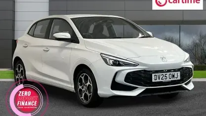 Used MG MG3 SE 194 HP (142 kW) 2025 White Hatchback