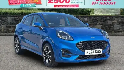 Used Ford Puma ST-Line 125 HP (91 kW) 2023 Blue SUV