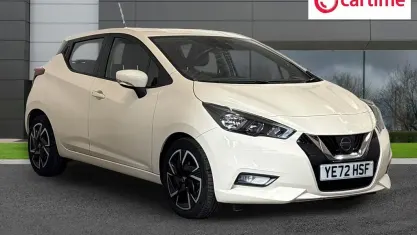 Used Nissan Micra Acenta 92 HP (67 kW) 2022 White Hatchback