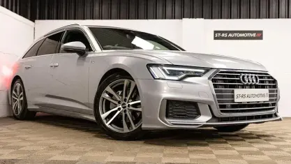 Używany Audi A6 S-Line 204 KM (150 kW) 2021 Srebrny Kombi