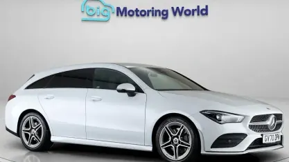 Used Mercedes CLA200 AMG line 163 HP (119 kW) 2020 White Coupe