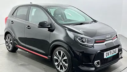 Used Kia Picanto GT-Line 101 HP (74 kW) 2022 Black Hatchback
