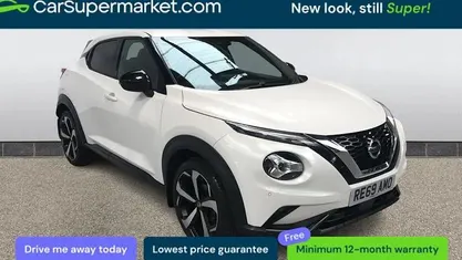 Used Nissan Juke N-Connecta 117 HP (86 kW) 2019 White SUV