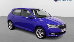 Blue Used 2021 Skoda Fabia SE L Hatchback | £12,199 (Fair price)