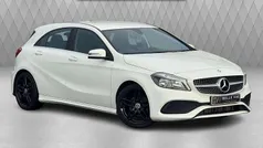 White Used 2017 Mercedes A160 AMG line Hatchback | £8,995 (Fair price)