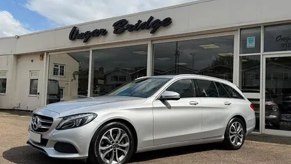 Used Mercedes C220 170 HP (125 kW) 2017 Silver Estate