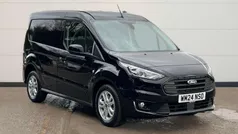 Black Used 2024 Ford Transit Limited Van | £20,700 (A bit pricey)
