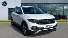 White Used 2023 VW T-Cross Black Edition SUV | £20,498 (Fair price)