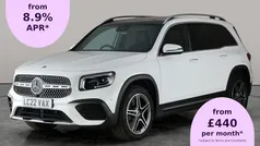 White Used 2022 Mercedes GLB220 AMG line SUV | £29,203 (Fair price)