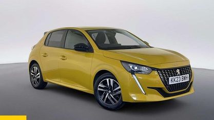 Usado Peugeot 208 Allure+ 131 HP (96 kW) 2023 Amarelo Citadino