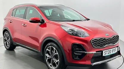 Red Used 2020 Kia Sportage GT-Line S SUV | £11,735 (Fair price)