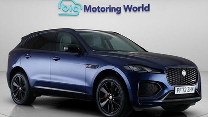 Usado Jaguar F-Pace R-Dynamic 204 HP (150 kW) 2022 Azul SUV