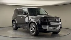 Exterior paint santorini black Used 2022 Land Rover Defender S SUV | £50,700 (Fair price)