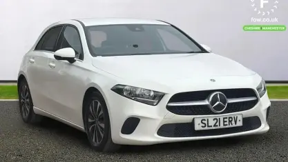 Used Mercedes A180 SE 136 HP (100 kW) 2021 White Hatchback