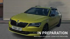 Green Used 2018 Skoda Superb SportlinePlus Estate | £16,490 (Good price)