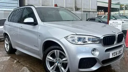 Used BMW X5 M Sport 258 HP (189 kW) 2015 Silver SUV