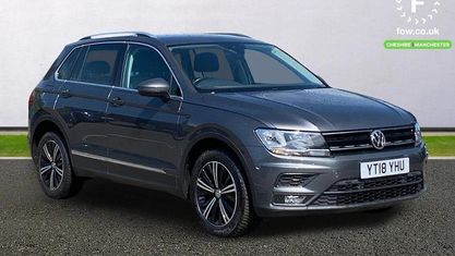 Używany VW Tiguan SE 150 KM (110 kW) 2018 Szary SUV