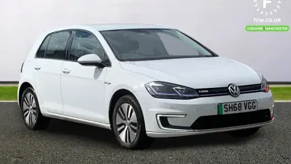 Used VW e-Golf 99 kW (135 HP) 2018 White Hatchback
