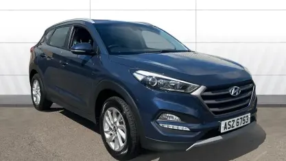 Used Hyundai Tucson SE 132 HP (97 kW) 2017 Blue SUV