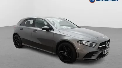Used Mercedes A250 AMG line 218 HP (160 kW) 2021 Grey Hatchback