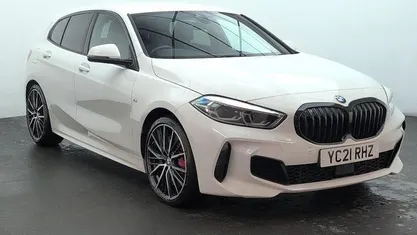 White Used 2021 BMW 128 Performance Hatchback | £19,650 (Fair price)