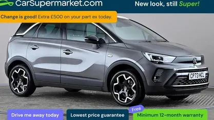 Used Vauxhall Crossland Ultimate 131 HP (96 kW) 2023 Grey SUV