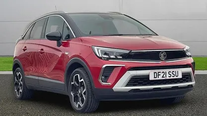 Used Vauxhall Crossland SRi 110 HP (80 kW) 2021 Red SUV