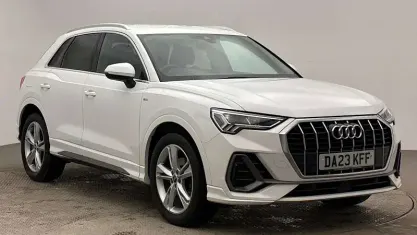 Used Audi Q3 S-Line 150 HP (110 kW) 2023 White SUV