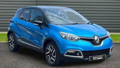 Used Renault Captur Dynamique 90 HP (66 kW) 2014 Blue SUV