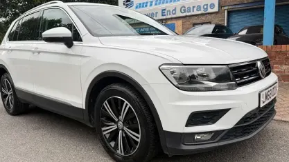 Used VW Tiguan SE 150 HP (110 kW) 2018 White SUV
