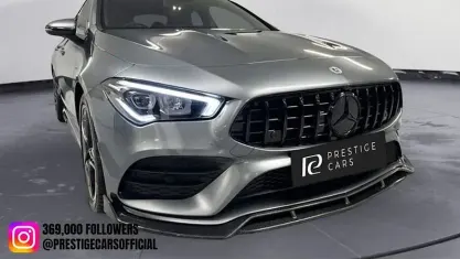 Used Mercedes CLA180 AMG Line Premium 136 HP (100 kW) 2022 Grey Sedan