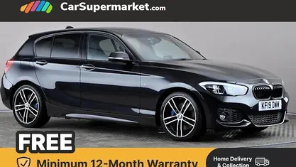 Used BMW 118 Efficient Dynamics 136 HP (100 kW) 2019 Black Hatchback