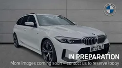 White Used 2023 BMW 320 M Sport Estate | £28,990 (Fair price)