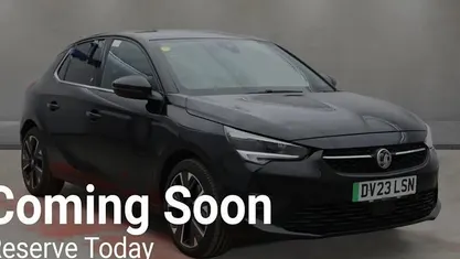 Used Vauxhall Corsa-e Ultimate 100 kW (136 HP) 2023 Black Hatchback
