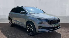 Meteor grey Used 2024 Skoda Karoq SportLine SUV | £31,063 (Fair price)