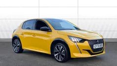 Yellow Used 2020 Peugeot 208 GT-line Hatchback | £12,516 (Fair price)