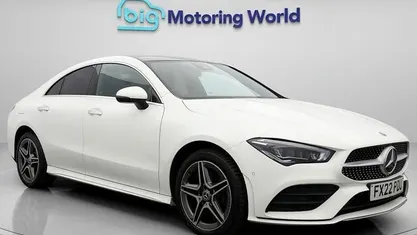 Used Mercedes CLA250e AMG line 259 HP (190 kW) 2022 White Sedan