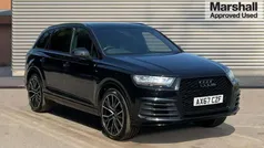 Black Used 2018 Audi Q7 S-Line SUV | £23,565 (Fair price)