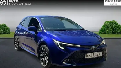 Used Toyota Corolla 196 HP (144 kW) 2023 Blue Hatchback