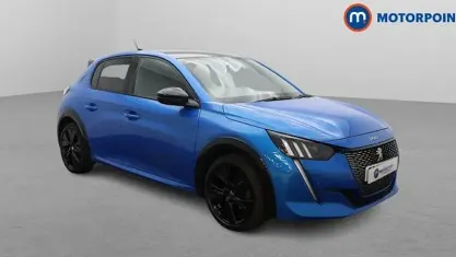 Used Peugeot 208 GT-line 131 HP (96 kW) 2020 Blue Hatchback